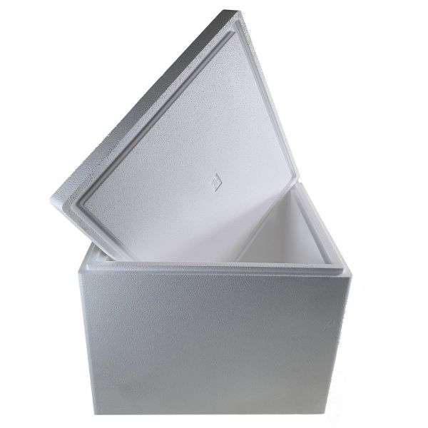 Styroporbox 48,0 L Kühlbox Isolierbox Thermobox Warmhaltebox Isobox  48x48x38 cm 
